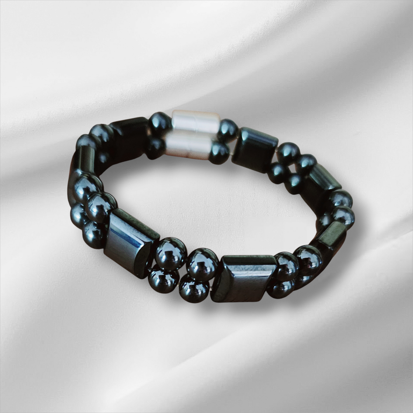 HEMATITE DOUBLE BRACELET